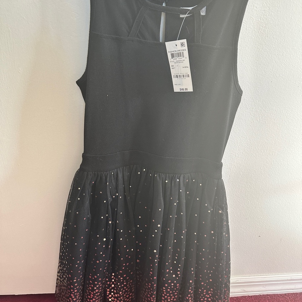 Epic Threads Gray Fit and Flare Cocktail Dress